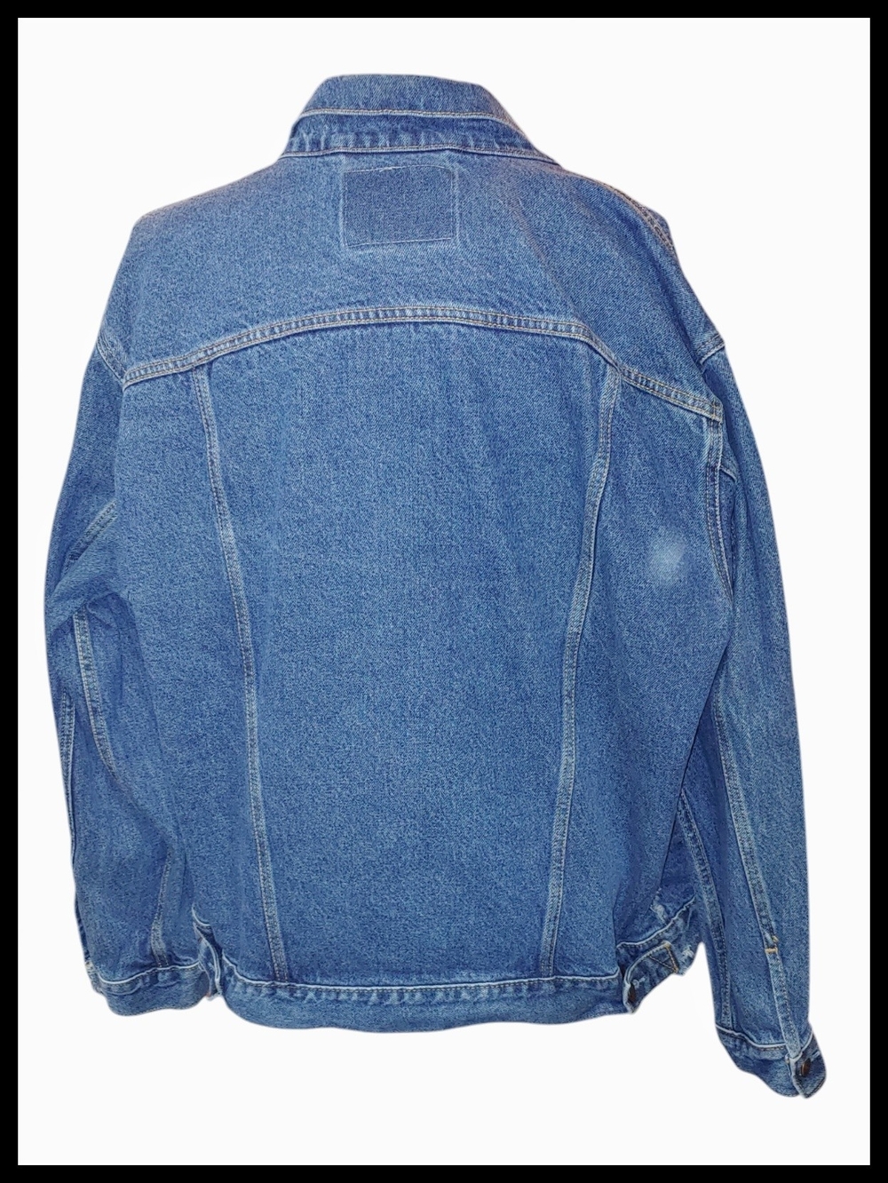 Levi's Signature Denim Trucker Jacker *please read* - Picture 3 of 8